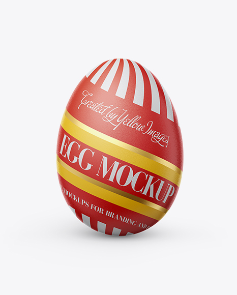 Egg Mockup - Front View