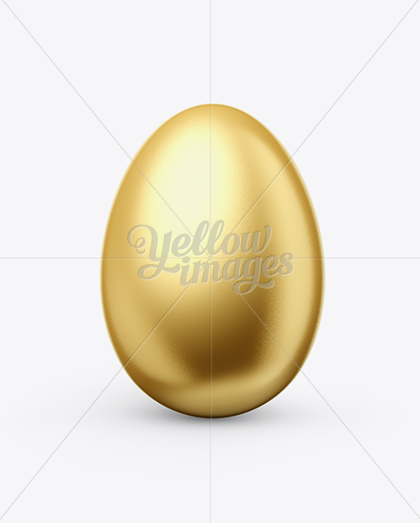 Egg Mockup - Front View