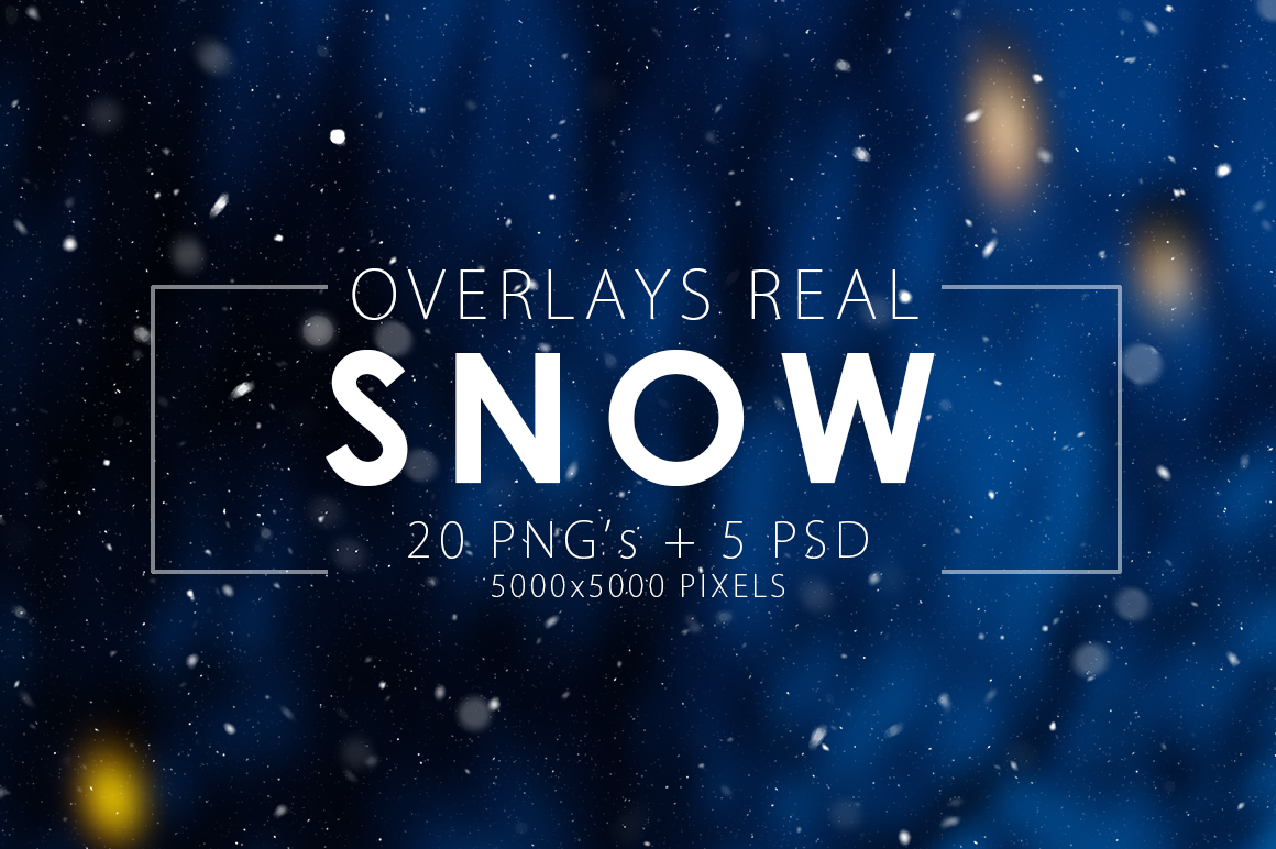 Real Snow Overlays Real Snow Overlays