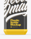 Matte Plastic Bottle Mockup