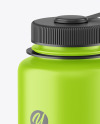 Matte Sport Bottle Mockup