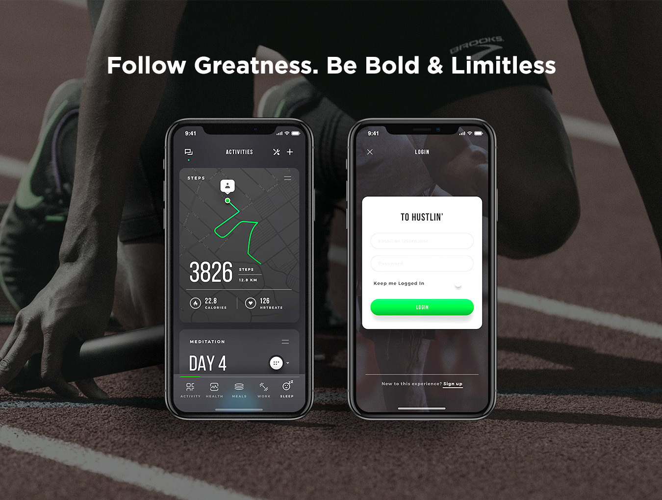 Keira - Fitness &amp; Health App UI Kit