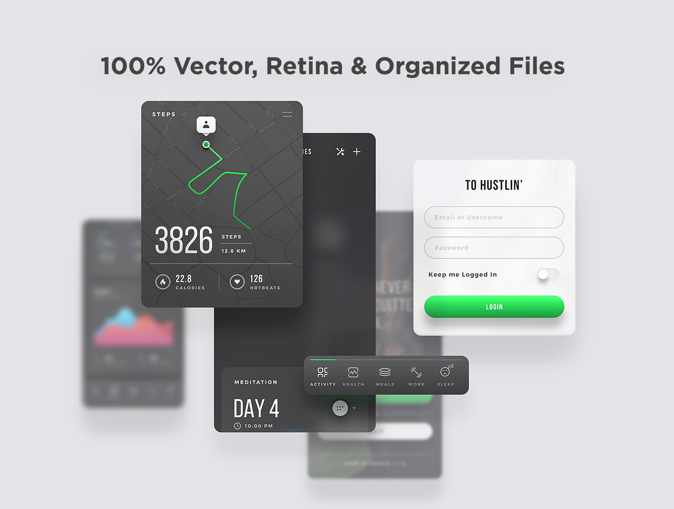 Keira - Fitness & Health App UI Kit Keira - Fitness & Health App UI Kit