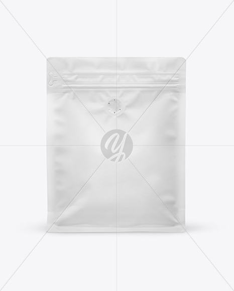 Matte Coffee Bag Mockup