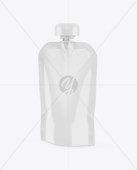 Glossy Doy-Pack Mockup