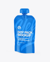 Matte Doy-Pack Mockup Matte Doy-Pack Mockup