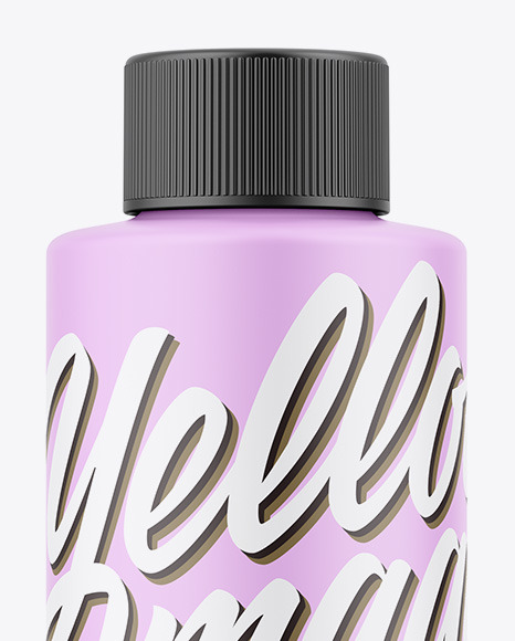 Matte Bottle Mockup