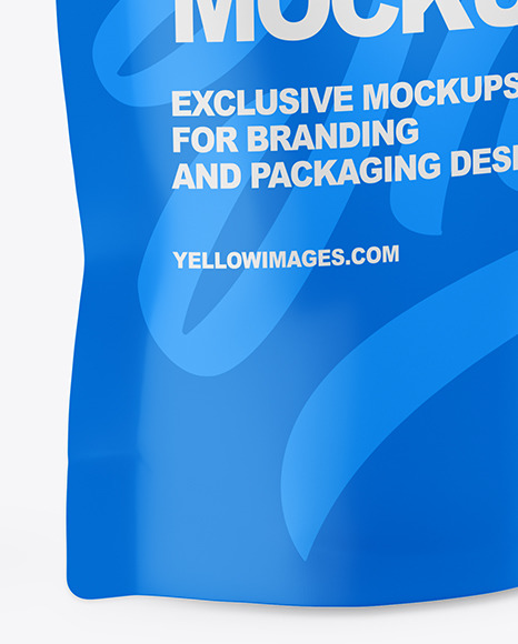 Matte Doy-Pack Mockup