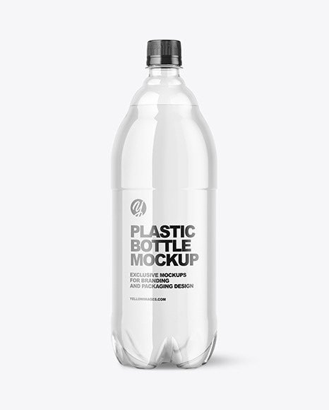 Clear Plastic Water Bottle Mockup - Plastic+Water+Bottle+Mockups+•+PSDCovers+Renders+Mockups+Fast!