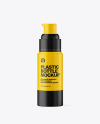 Matte Airless Pump Bottle Mockup Matte Airless Pump Bottle Mockup