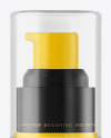 Matte Airless Pump Bottle Mockup Matte Airless Pump Bottle Mockup