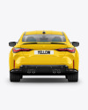 Compact Executive Car - Back View