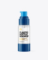 Clear Airless Pump Bottle Mockup Clear Airless Pump Bottle Mockup