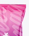 Glossy Snack Pack Mockup - Front View