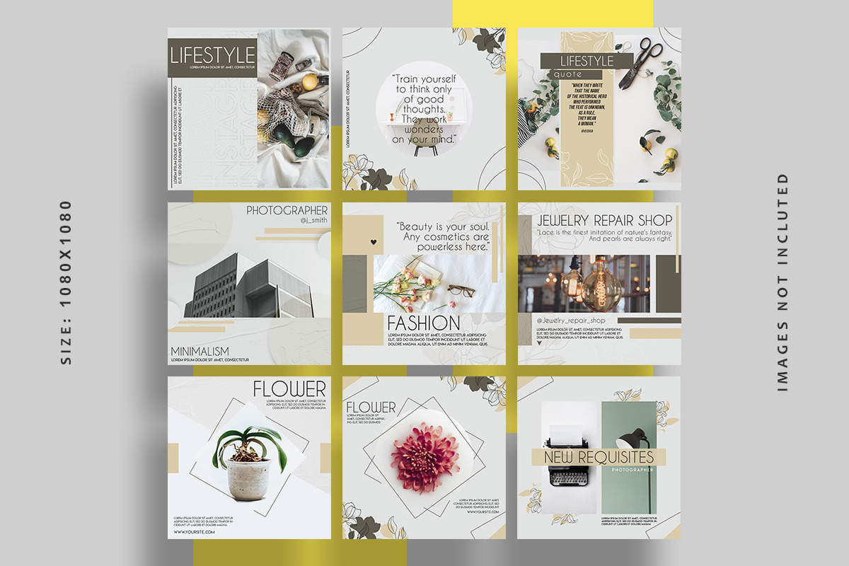 LIFESTYLE Instagram Template LIFESTYLE Instagram Template