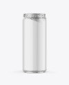 440ml Glossy Drink Can w/ Foil Lid Mockup