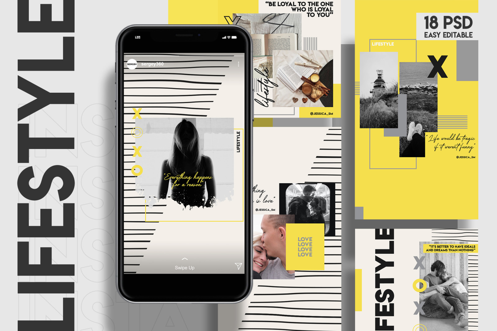 LIFESTYLE Modern Instagram Template