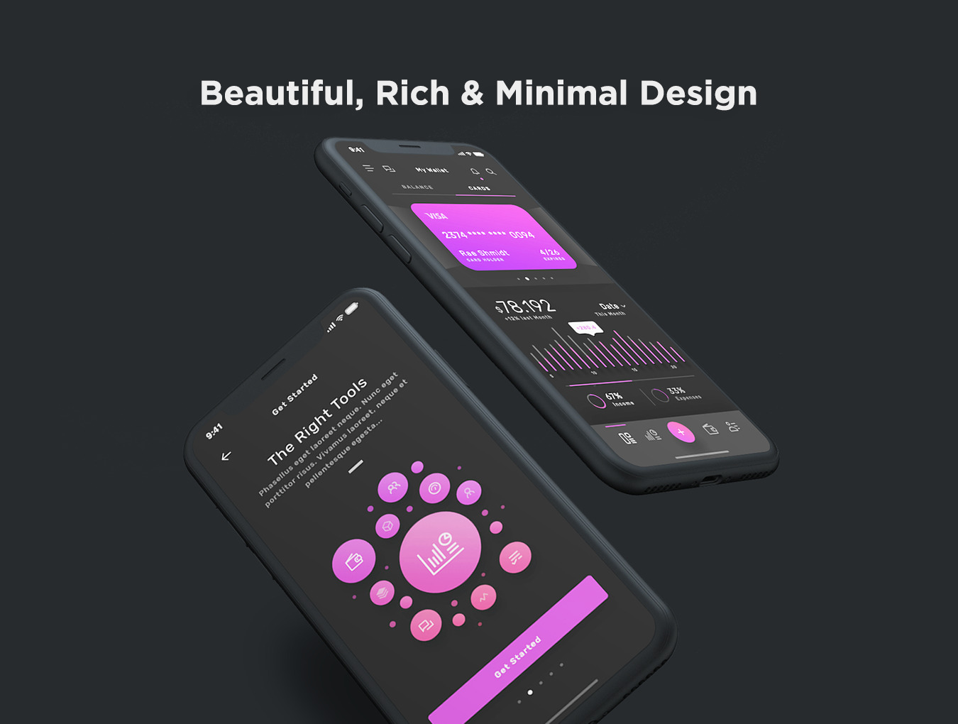 Violett - SaaS & Dashboard App UI Kit Violett - SaaS & Dashboard App UI Kit