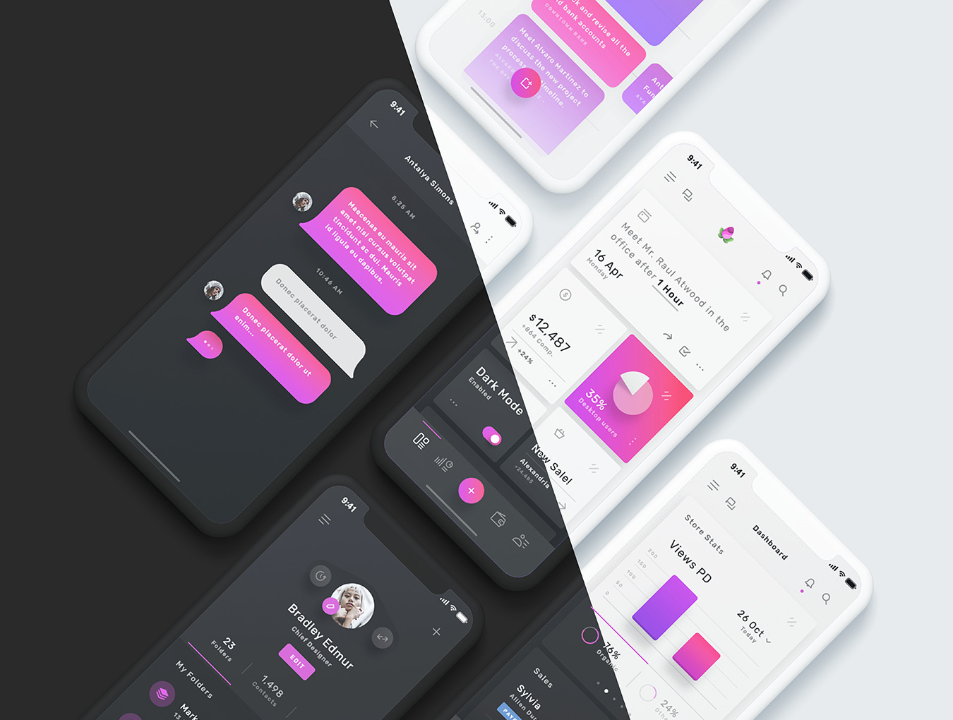 Violett - SaaS & Dashboard App UI Kit Violett - SaaS & Dashboard App UI Kit