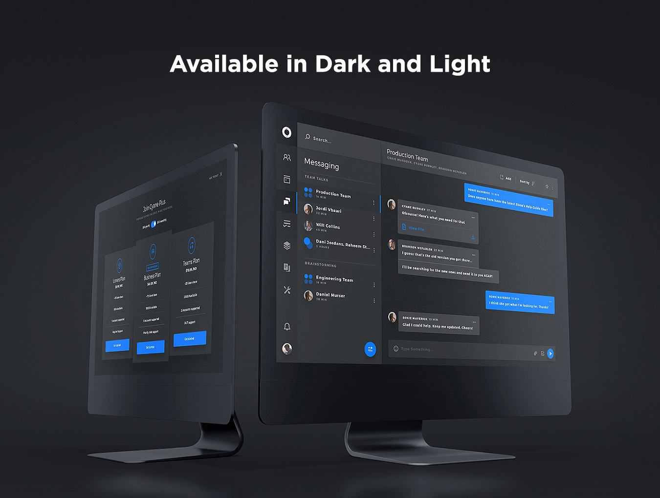 Cyane - Team Management Web UI Kit Cyane - Team Management Web UI Kit