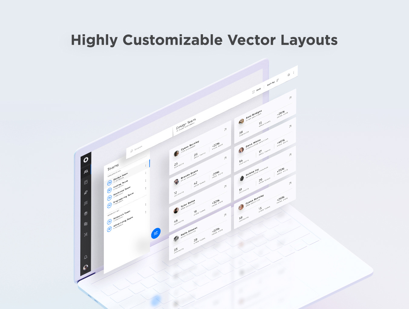 Cyane - Team Management Web UI Kit Cyane - Team Management Web UI Kit