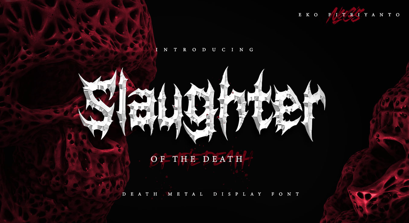 Slaughter Font Slaughter Font