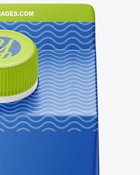 Matte Milk Packaging Box Mockup