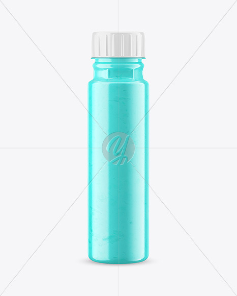 250ml Acrylic Paint Bottle Mockup