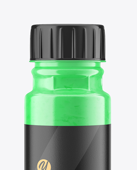250ml Acrylic Paint Bottle Mockup