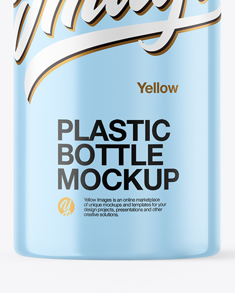 Clear Liquid Soap Bottle with Pump Mockup