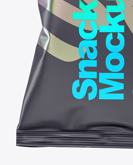 Matte Snack Pack Mockup - Front View