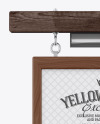 Wooden Sign Mockup