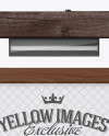 Wooden Sign Mockup