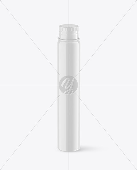 Glossy Cosmetic Bottle Mockup