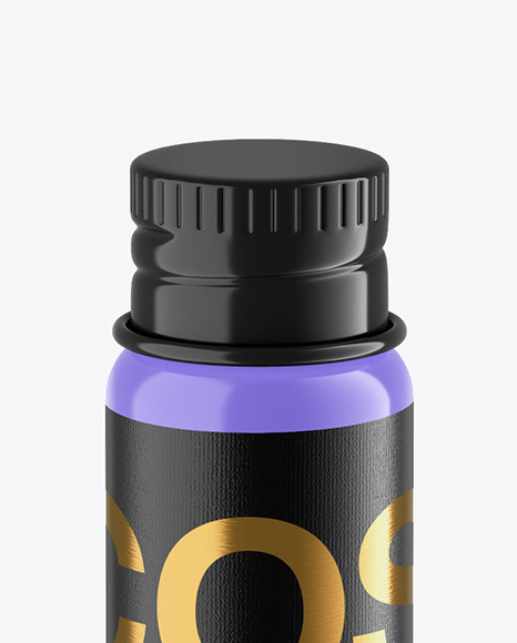 Glossy Cosmetic Bottle Mockup