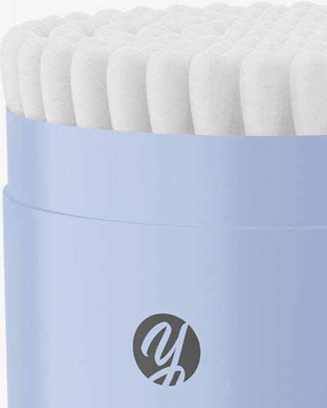 Tube with Cotton Buds Mockup