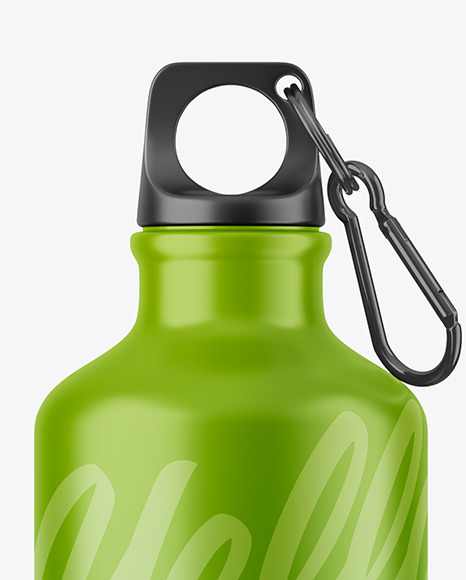 Matte Sport Bottle Mockup