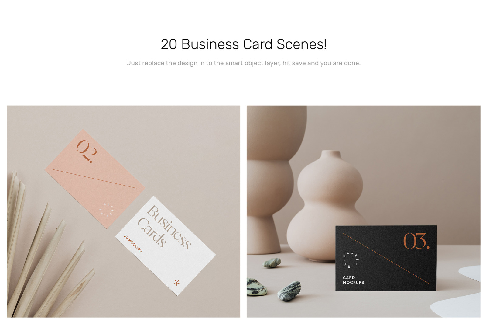 Business Card Mockups Vol.1