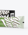 Cosmetic Tube with Box Mockup