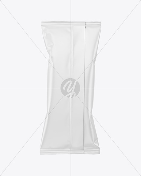 Matte Snack Pack Mockup - Back View