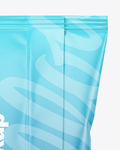 Matte Snack Pack Mockup - Back View