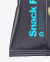 Matte Snack Pack Mockup - Back View