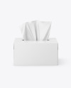 Box With Paper Wipes Mockup