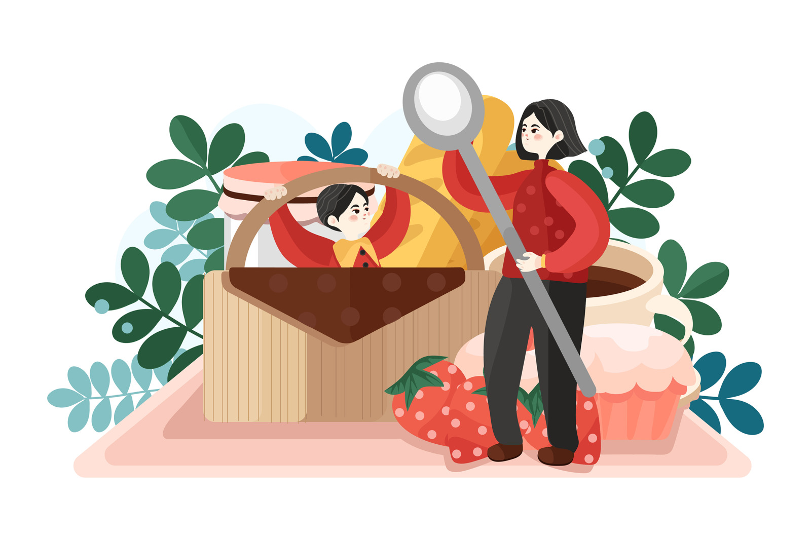M262_ Mother’s Day Illustration Pack M262_ Mother’s Day Illustration Pack
