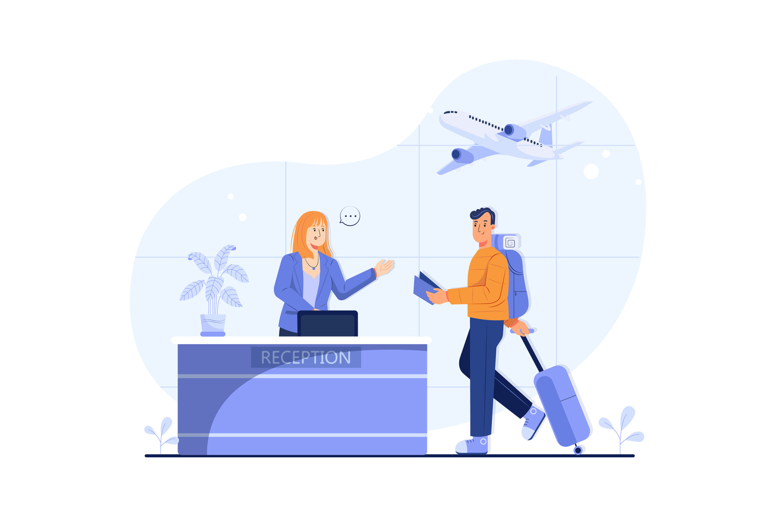 M253_ Travel Vacation Illustrations M253_ Travel Vacation Illustrations