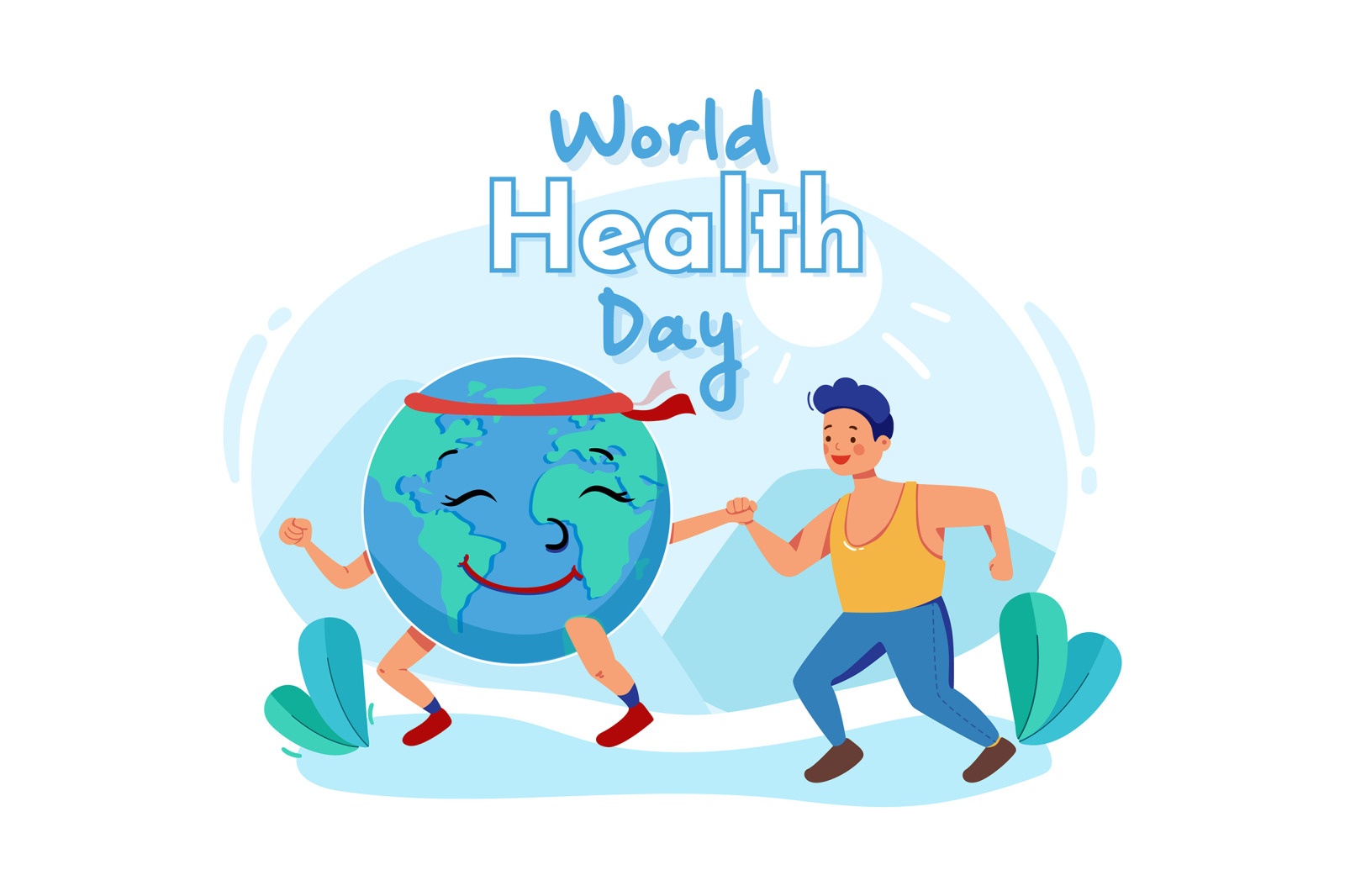 M265_ World Health Day Illustrations M265_ World Health Day Illustrations