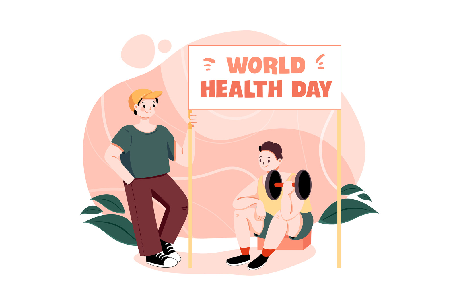 M265_ World Health Day Illustrations M265_ World Health Day Illustrations