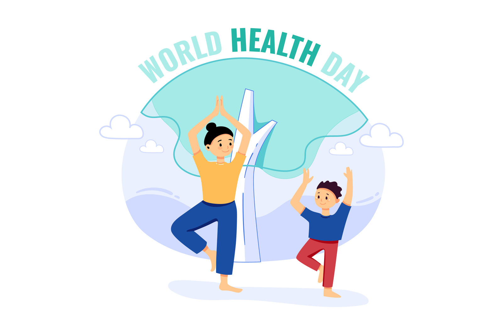 M265_ World Health Day Illustrations M265_ World Health Day Illustrations