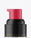 Clear Airless Pump Bottle Mockup Clear Airless Pump Bottle Mockup