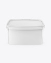 10L Matte Paint Bucket Mockup